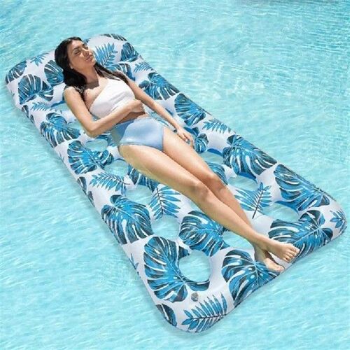 Inflatable Swimming Pool Floating FBoat Adult Tropical Ieaf