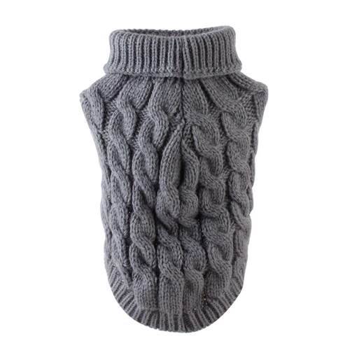 Wintebr Warm Dog Cat Sweater Clothes For Small Large Dogs Pe