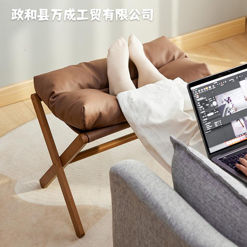 脚家用客厅沙脚踏垫脚发凳办公室午搁休神器桌咖啡色脚下放凳脚凳