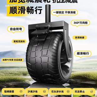 营车户外可折叠F98S5H5H推地推车营车野餐车拖车野营露手拉杆摆摊