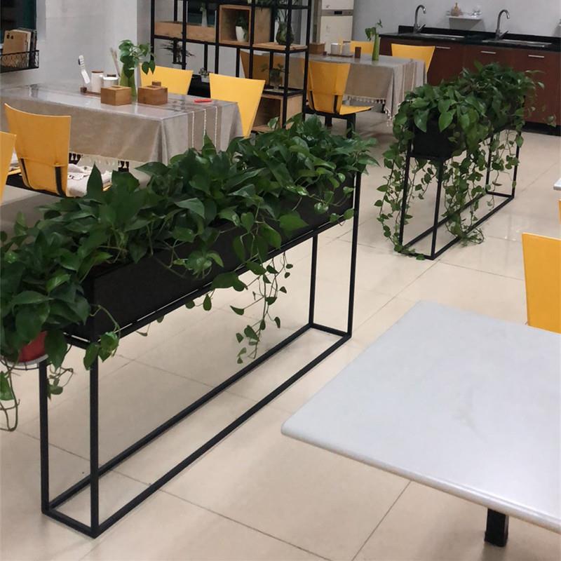 NES铁转艺隔台断花架角绿植花盆架室内阳客厅地绿落萝花槽长方形