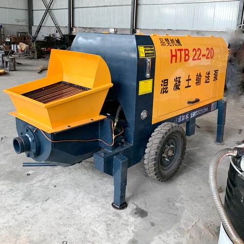 地河北2型细石混0土输凝送泵砂浆泵二次结构浇筑泵柴油版BDG优惠
