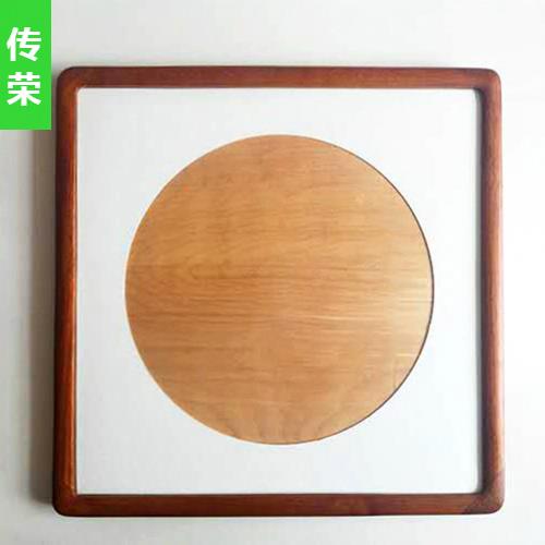 7K1圆角实木画框定制挂墙装裱花鸟动物国画书法剪纸刺绣字画装饰