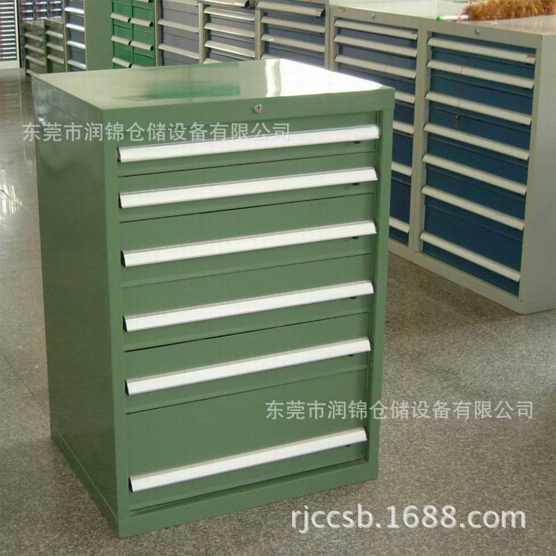 单门移动工具螺丝柜工位器具物料柜储物工具柜耐用抽屉式防尘锁扣