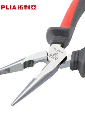 拓利亚（TOPLI钳A）EP080104德式省力嘴钳尖6英寸85675多功能尖头