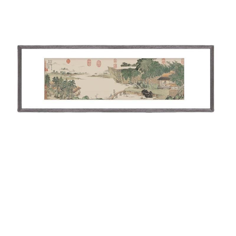 5实木书法字画国画相框长方形框架外框装裱画框任意大尺寸