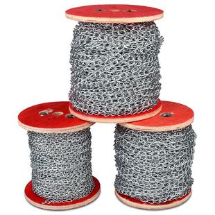 铁链条细链子1.6MM广告牌吊链日光灯装 饰细灯悬挂超亮消防出口链