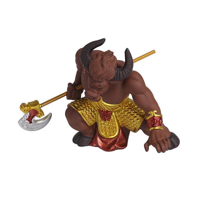 厂家直销陶瓷中式工艺礼品家居饰品摆件中国风牛魔王禅意摆件原创,橡塑材料及制品,工业陶瓷,淘宝优惠券,粉丝福利购,淘宝优惠卷