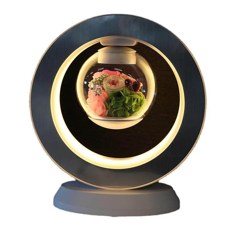 CHT七夕情人节礼物磁悬浮永生花礼盒送女朋友闺蜜生日礼物女生,家居饰品,餐桌花艺,淘宝优惠券,粉丝福利购,淘宝优惠卷