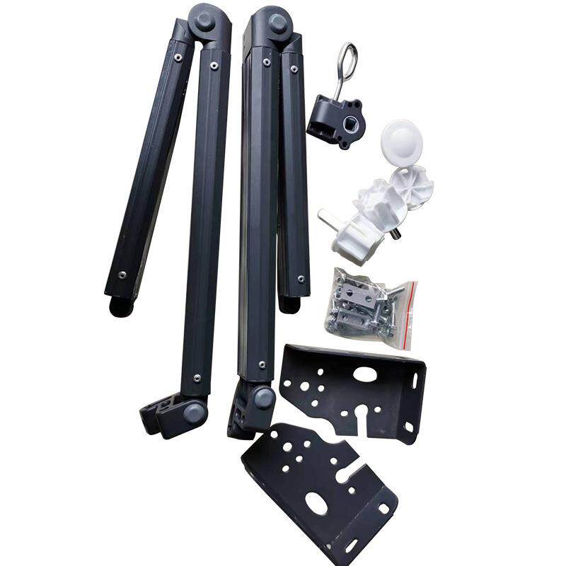 厂家直销K3型铝合金伸缩臂遮阳蓬配件伸缩雨棚加厚加宽折叠支架