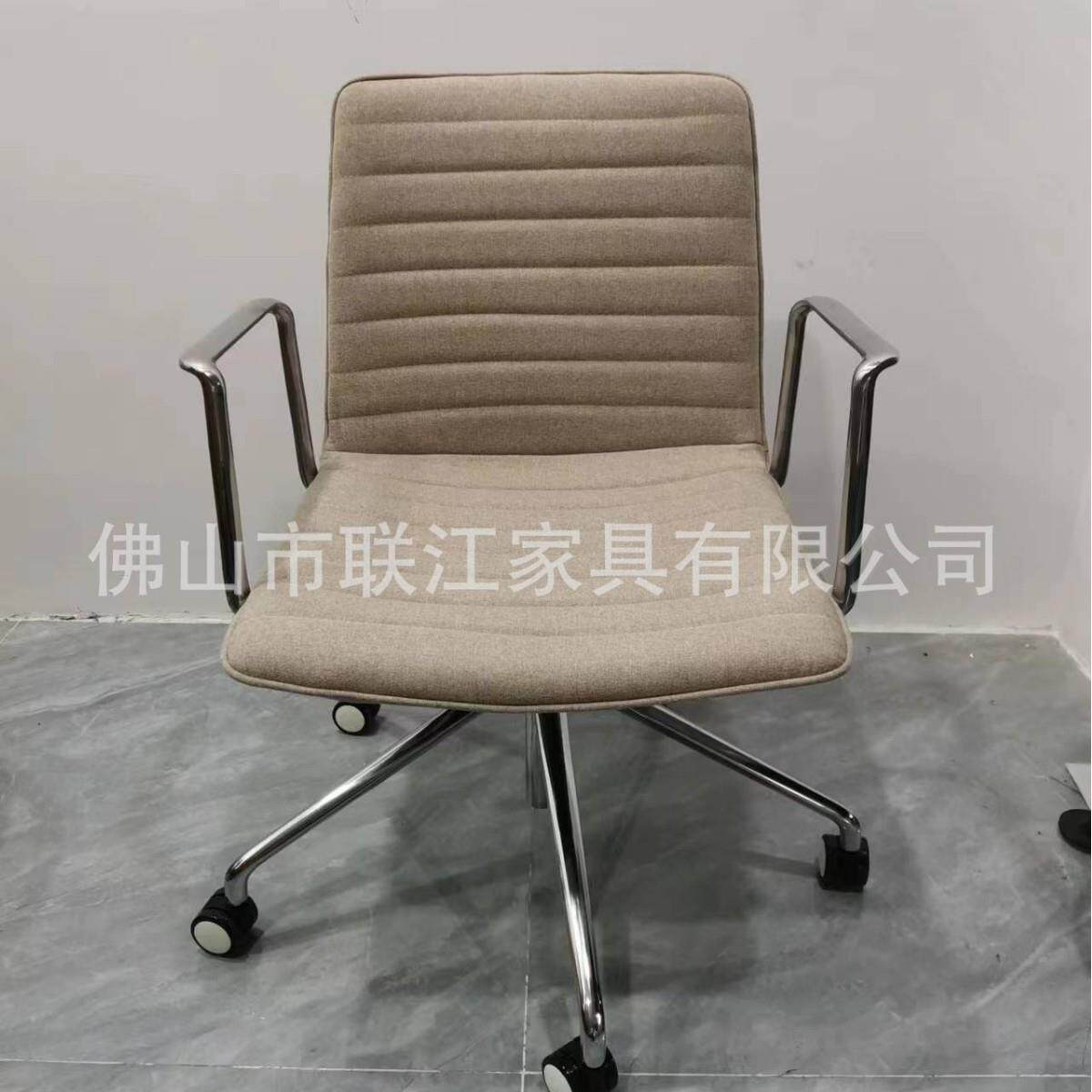 小型电脑椅子休闲职员办公椅家用书房椅无扶手小巧精致转椅