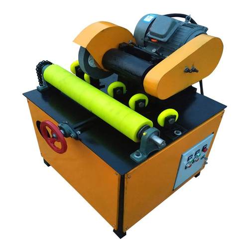 全自动圆管抛光机外圆无心打磨机不锈钢管磨光机小型铁管铜管拉丝