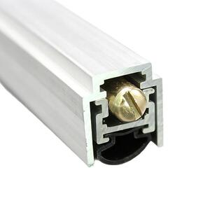 门底自动升降防尘隔音条门缝防尘器酒店房门U型铝合金密封条