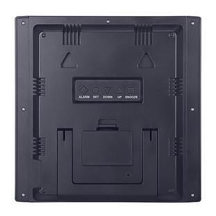 多功能电子数字挂钟智能创意大屏幕数显时钟家用温湿度计闹钟