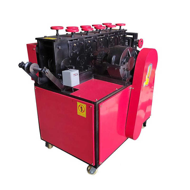 筑工地子钢管调手直机建简易丝杆调直机小型架脚架大棚管调直机