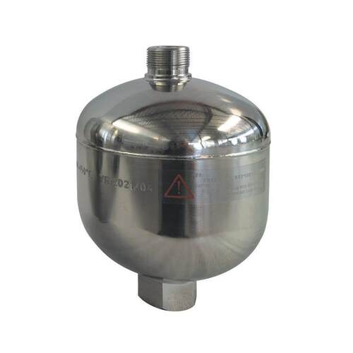 016不锈钢蓄能器0075脉冲阻尼器双相不锈钢隔膜式蓄能器dtro用