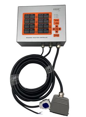 ACTD-800热流道时序控制器8组橙色款气油阀通用时间控制器