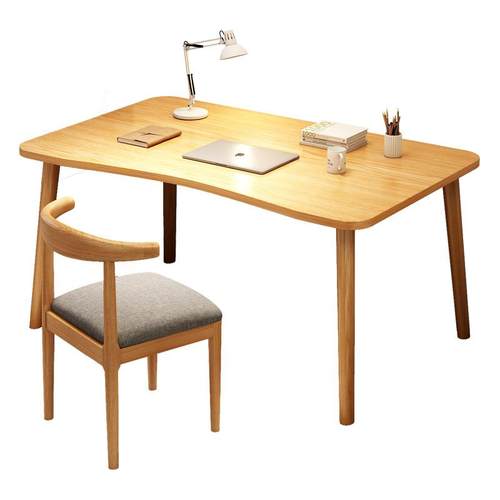 卧室书桌电脑桌台式家用简易学生学习桌子出租屋办公桌子椅子一套