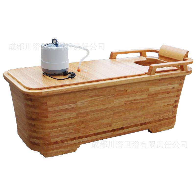 橡木泡澡桶日式浴桶成人洗澡盆浴盆洗澡桶沐浴桶木桶浴缸大容量
