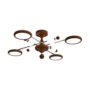 法式中古风创意魔豆大厅主灯美式复古日式侘寂风吸顶灯客厅灯吊灯