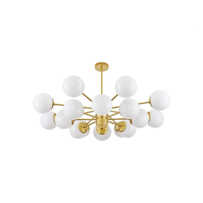 北欧灯具简约创意代风格大气家用客厅吊卧室餐用厅商网红魔豆现灯