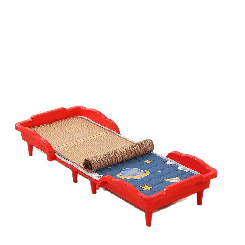幼儿园宝宝专用床塑料堆叠床儿童午休睡床单人舒适注塑叠叠收纳床