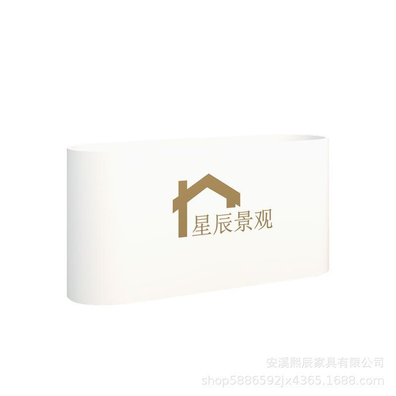 铁艺不锈钢花箱花盆街道花坛围栏隔断花槽商场市政组合花可移动