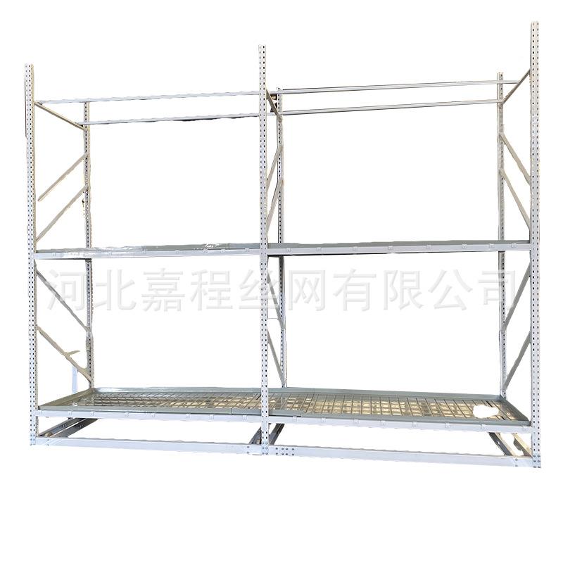 苗床铝合金养花轨道式育苗床自动双层挂灯轨道种植架潮汐苗盘