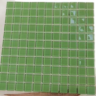 水晶玻璃纯铺马赛克电视背景墙边框水池游泳池装饰欧式玄关吧台