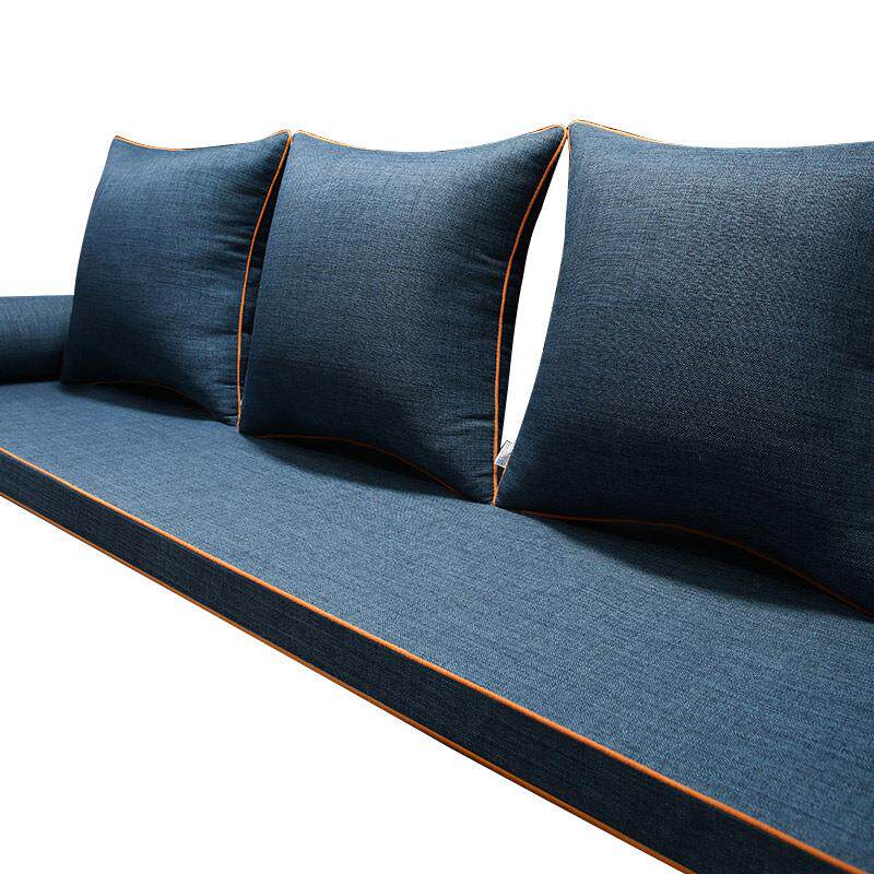 中式沙发坐垫高档布艺红木沙发垫乳胶垫子实木家具罗汉床座垫