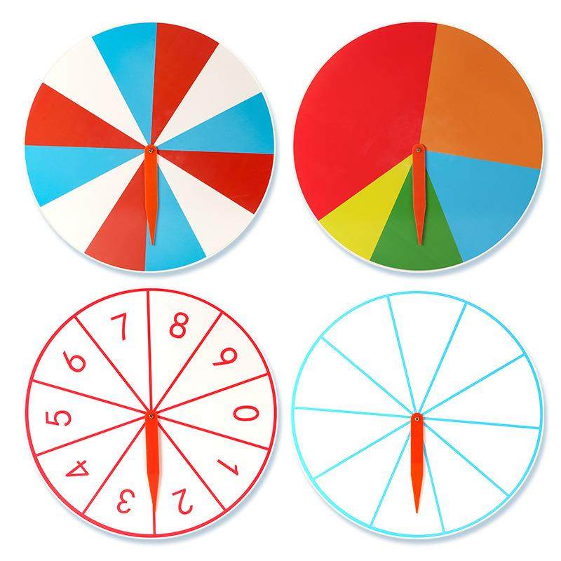 磁性转盘教师演示用转盘大号40cm色块空白数字转盘概率问题教具,文具电教/文化用品/商务用品,教学标本/模型,淘宝优惠券,粉丝福利购,淘宝优惠卷