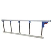 蓝色金属连接件不锈钢立柱护栏加厚折叠免安装 床栏带安全床