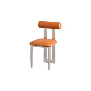 韩版奶茶店休闲椅甜品店不锈钢椅子海洋板桌椅组合原木咖啡厅桌椅