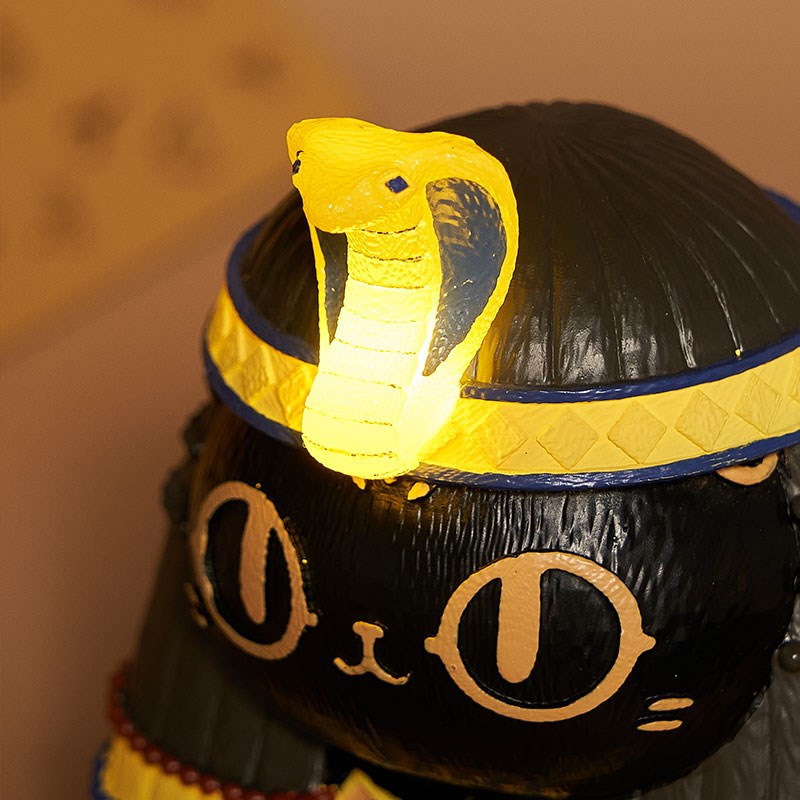 大英博物馆安德森猫和她的朋友们埃及法老猫小夜灯摆件儿童礼物