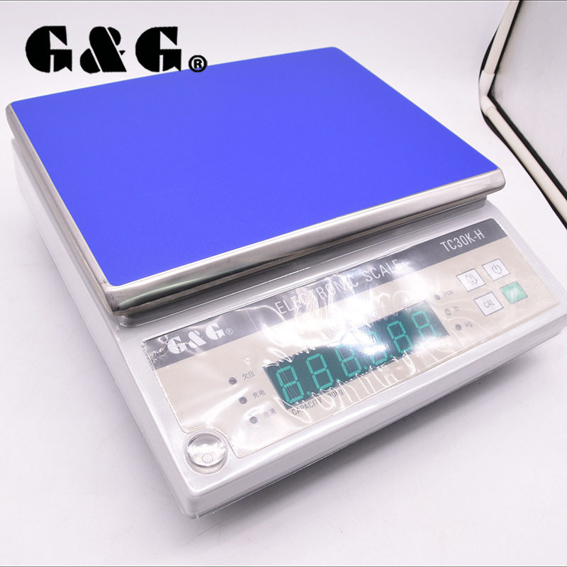 批发电子秤 双杰TC30KH 30kg/1g工业电子称 电子计重秤