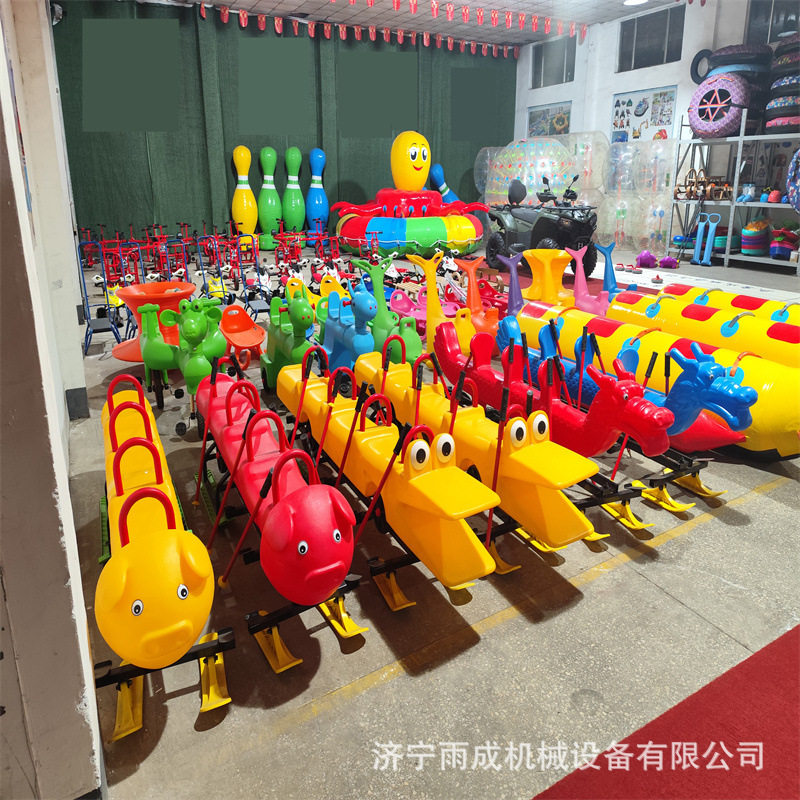 冰上漂移车冬季戏雪游乐设备冰上爬犁户外成人滑雪板实木雪橇车