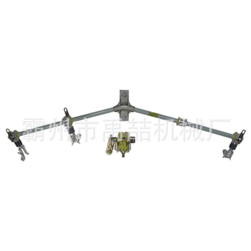 带电作业工具V型玻璃钢绝缘横担吊架5051电杆临时横担