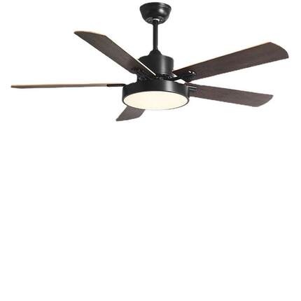 大风力家用餐厅客厅变频led北欧中山工厂电风扇灯吊扇灯可调光