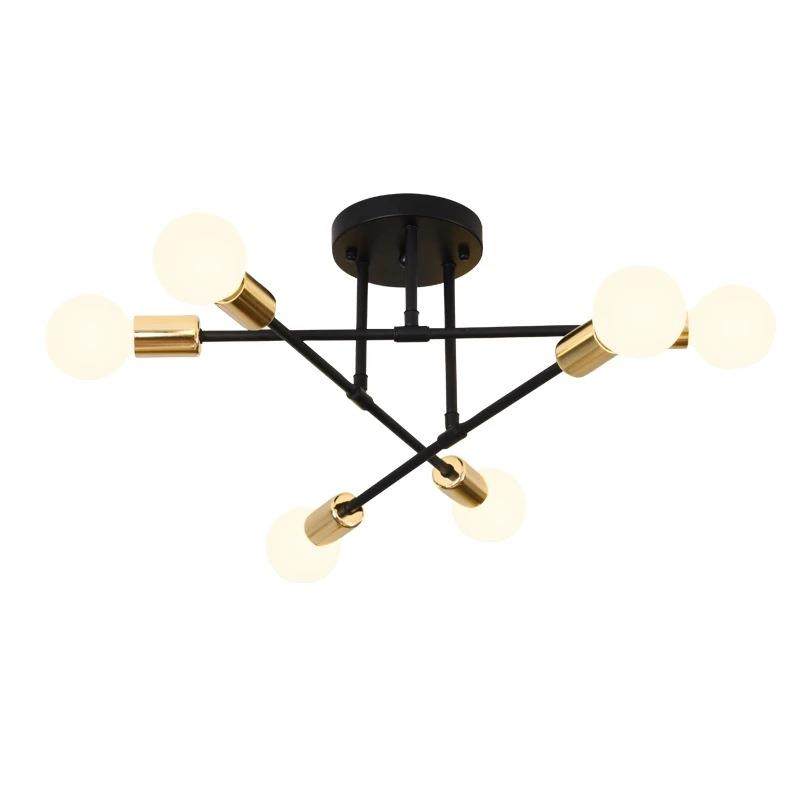 北欧吸顶灯餐厅创意led室内灯具铁艺客厅书房工业风吸顶灯,家装灯饰光源,客厅吸顶灯,淘宝优惠券,粉丝福利购,淘宝优惠卷