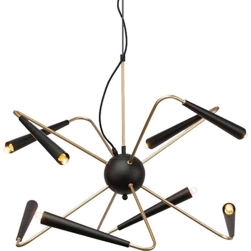 北欧客厅卧室吊灯铁艺后现代创意样板房灯简约风餐厅卧室灯客厅灯,家装灯饰光源,智能吊灯,淘宝优惠券,粉丝福利购,淘宝优惠卷