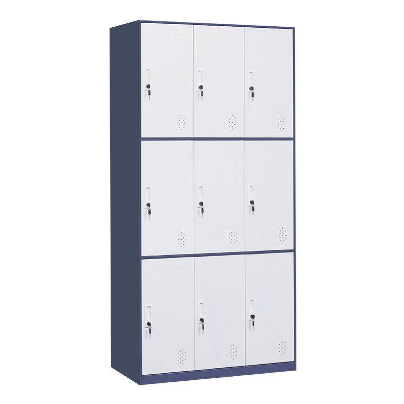 更衣柜员工宿舍健身房浴室存包柜加厚带锁换鞋柜六九门铁皮储物柜,商业/办公家具,办公储物柜,淘宝优惠券,粉丝福利购,淘宝优惠卷