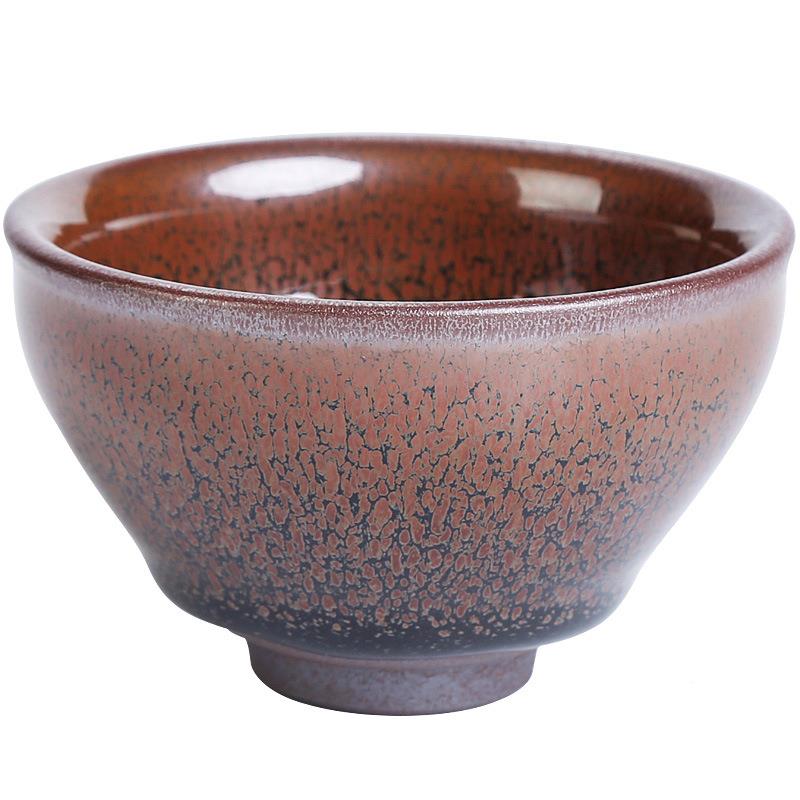 罗ZRE鸿运兔明毫束口建盏杯建盏大主人号杯天目盏阳陶瓷茶具茶杯