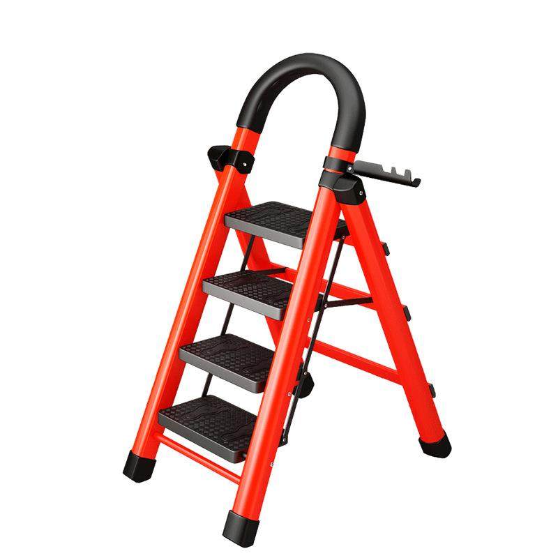 梯子家用便携带扶手折叠梯室内小型人字梯加厚碳钢登高梯,居家日用,家用梯,淘宝优惠券,粉丝福利购,淘宝优惠卷