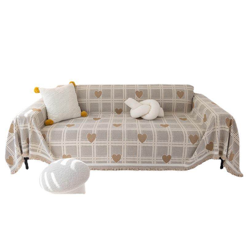 雪尼尔沙发巾ins风四季通用沙发盖布防猫爪北欧客厅防滑沙发套罩,居家布艺,沙发套,淘宝优惠券,粉丝福利购,淘宝优惠卷