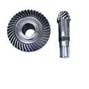 螺旋伞齿轮减速机配件齿轮箱变速箱轴齿轮铸钢加工齿轮联轴器