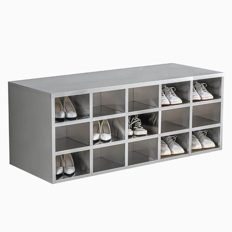 不锈钢鞋柜无尘净化车间换鞋柜304工厂员工多格单双面收纳更鞋凳,商业/办公家具,办公储物柜,淘宝优惠券,粉丝福利购,淘宝优惠卷