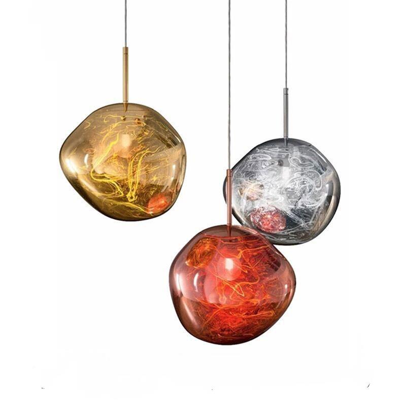 层熔吊灯设18163计师复式楼loft楼梯灯别墅跃客吧厅挑岩空餐厅台