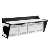 指挥中心控制台监控操作台中控室双三联四联电脑机房平台桌调度台