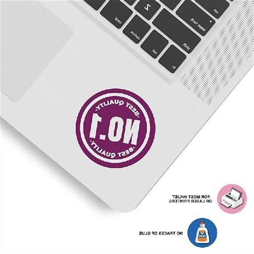 Printable Decal Paper, 15 Pieces Clear Printable