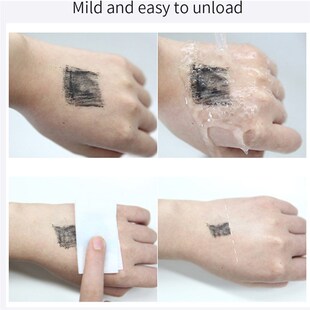 QIBEST Black Mascara Eyelashes Mascara 4D Silky Eyelashes Le